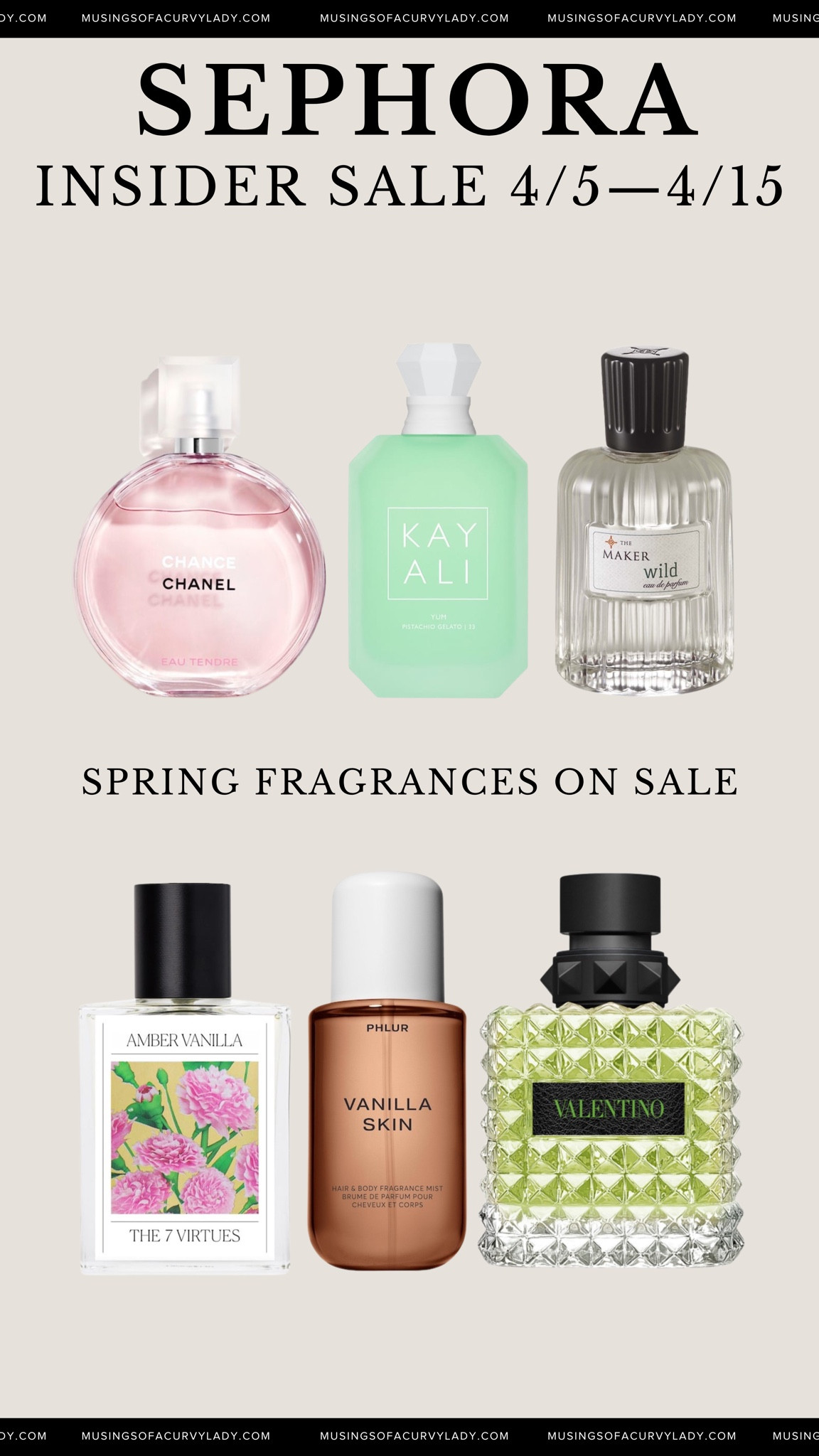 Girl! Are you a Sephora Insider?👀

Sephora is having a huge sale and you could get first dibs! Shop my fave Spring Fragrances on sale until 4/15✨

Shop my fave Spring perfumes on sale!

makeup favorites, sephora must haves, perfume, sale alert, fragrance, makeup sale, spring savings, cosmetics, sephora insider sale

#LTKbeauty #LTKxSephora #LTKsalealert