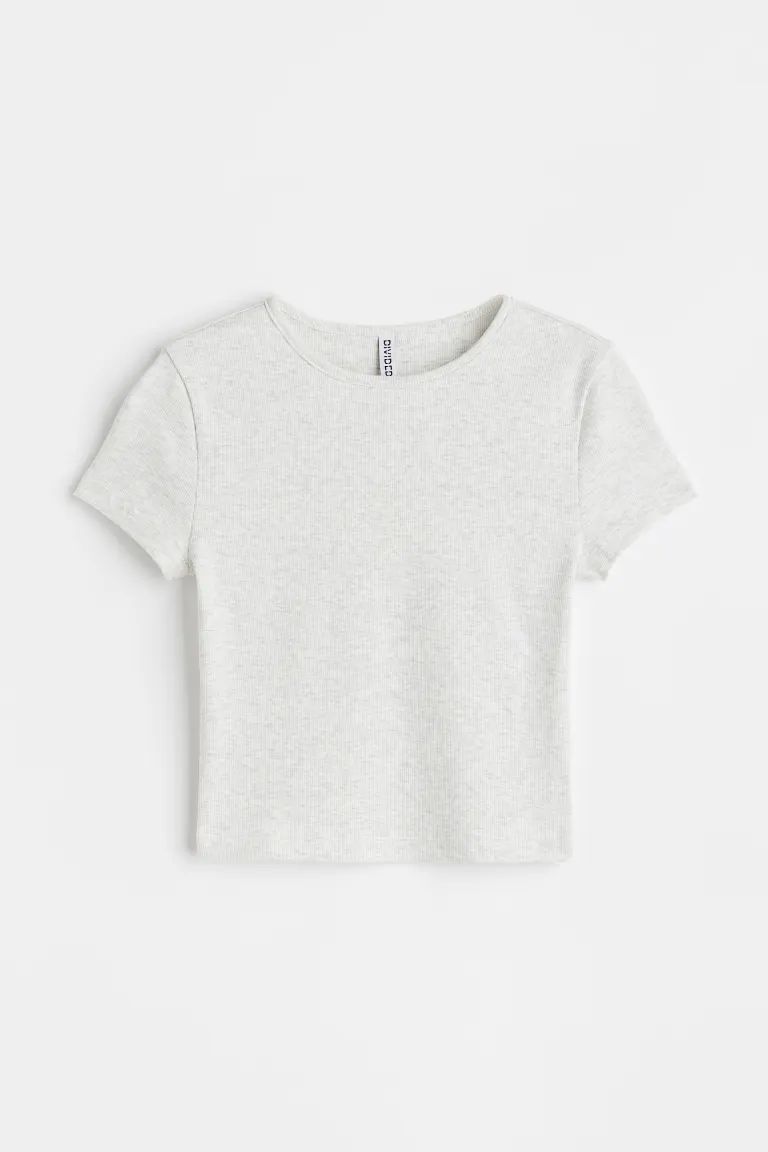 Ribbed Crop Top | H&M (US + CA)