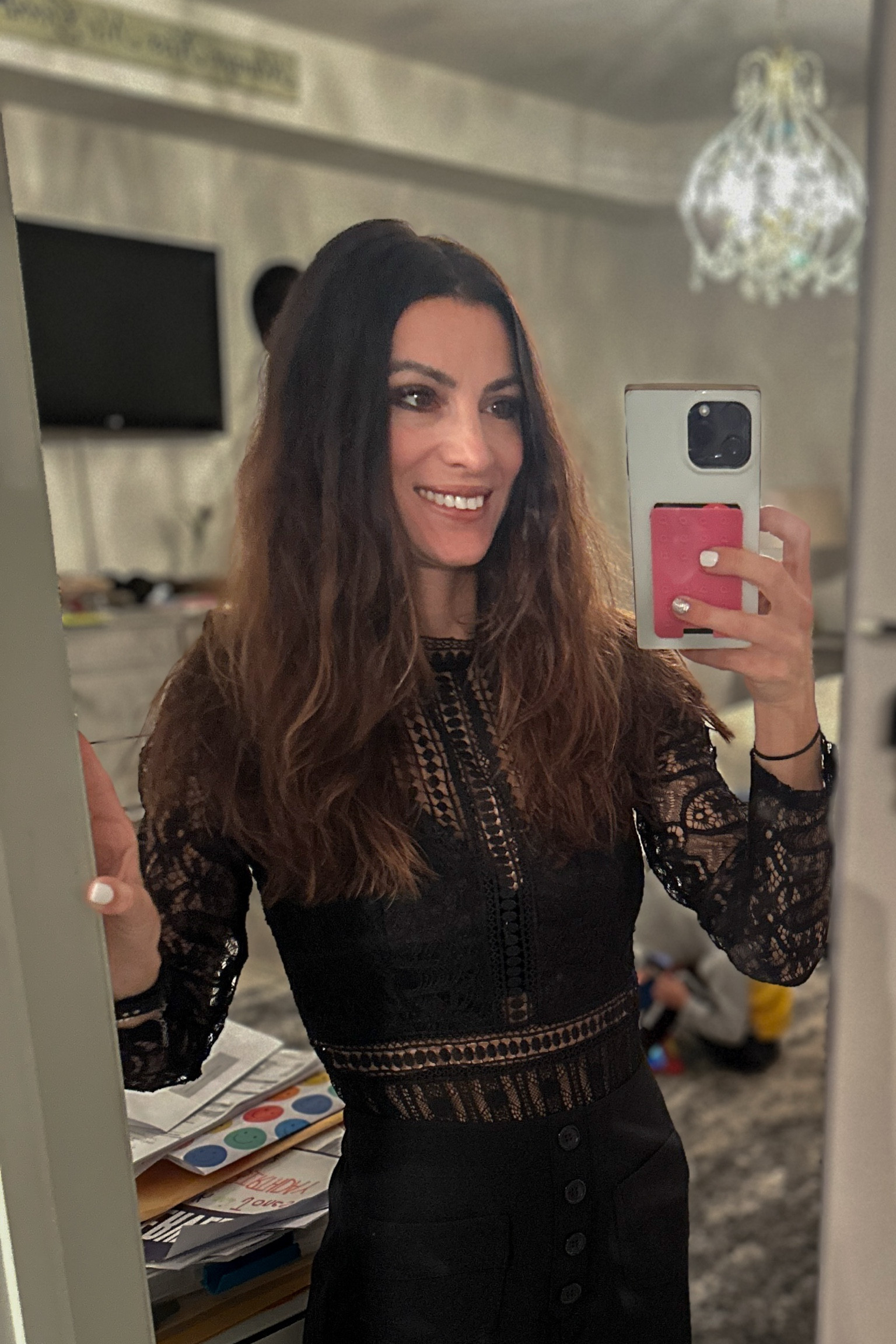 Black lace bodysuit

#LTKParties #LTKStyleTip #LTKHoliday