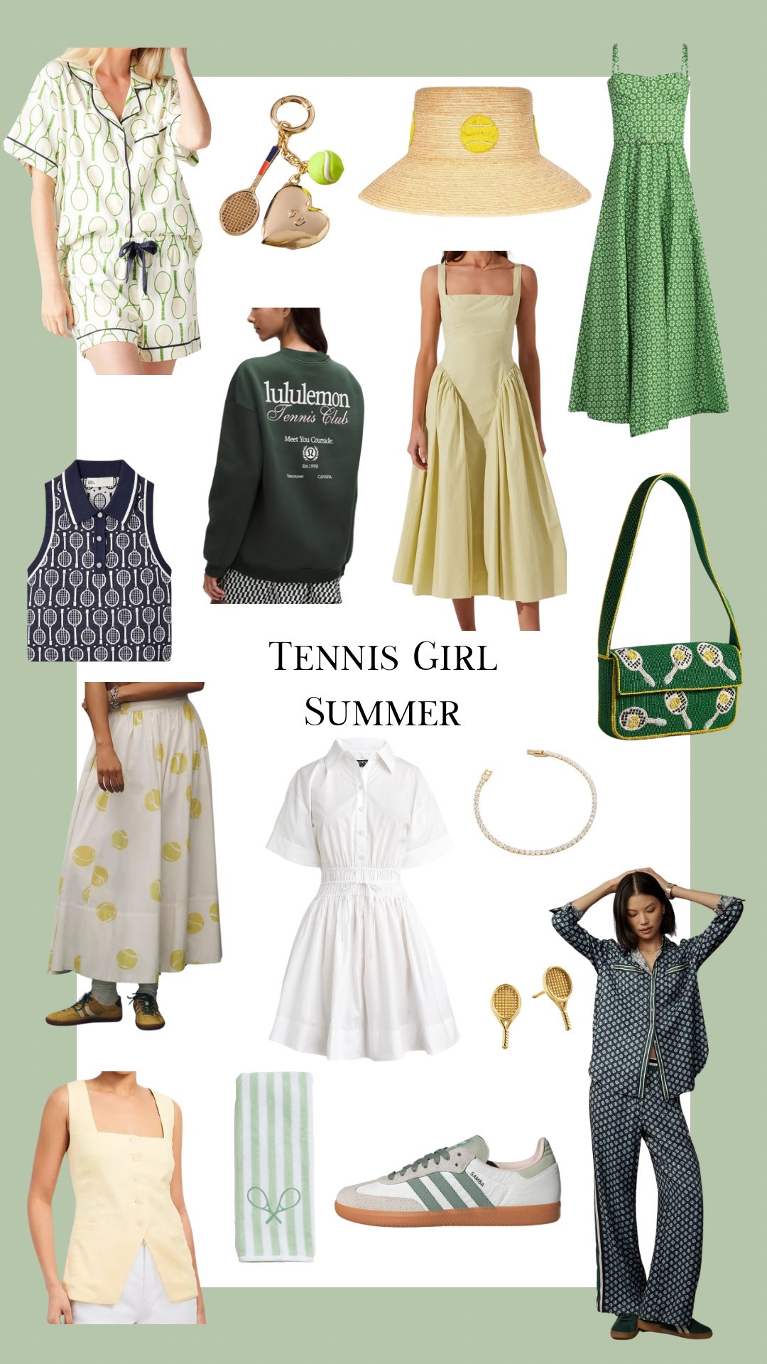 Tennis girl summer 

#LTKStyleTip #LTKGiftGuide #LTKFindsUnder100