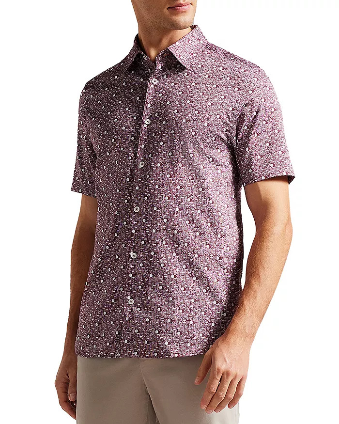 Macsho Spot Print Shirt | Bloomingdale's (US)