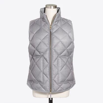 Textured quilted puffer vest | J.Crew Factory