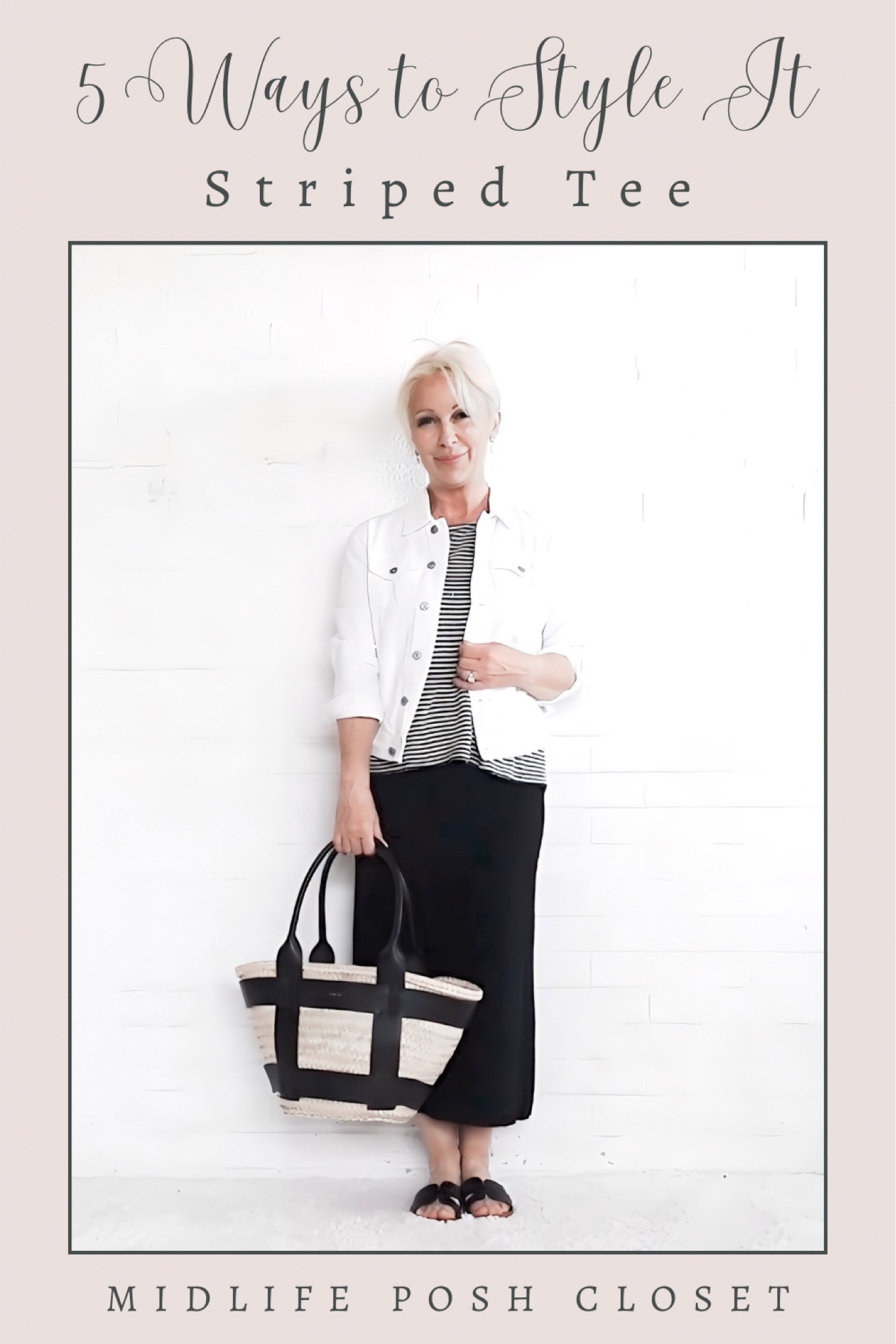 5 Ways to Style It: Striped Tee 

Over 50 / Over 60 / Over 40 / Classic Style / Minimalist / Neutral / European Style  

#LTKover40 #LTKstyletip #LTKSeasonal