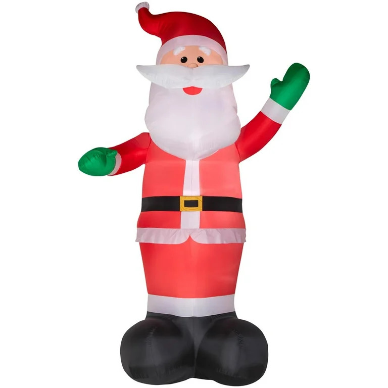 20' Gemmy Airblown Inflatable Colossal Santa Claus | Walmart (US)