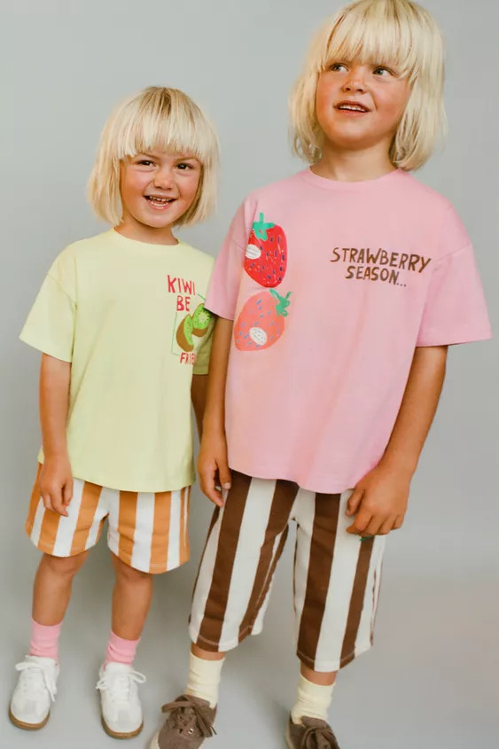 STRIPED PLUSH SHORTS | Zara US