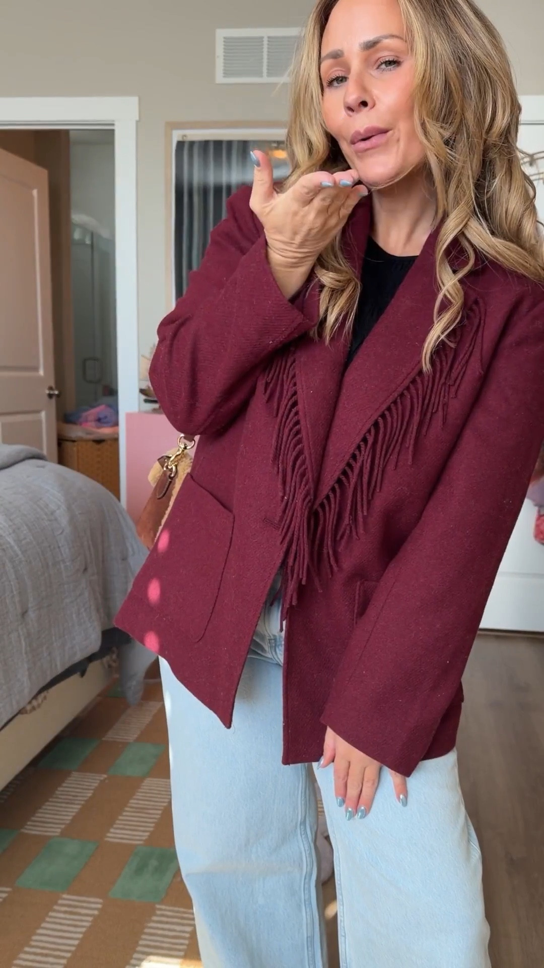 Circling back to low rise denim gave me pause… but I’m here to report these are actually really flattering. Comfortable, not 2004-traumatizing, and styled the right way they just work.


women’s fashion, low rise denim, trendy outfit, chic style, petite friendly, lapel jacket, ballet flats, mary jane shoes, trendy denim

#LTKSeasonal #LTKootd