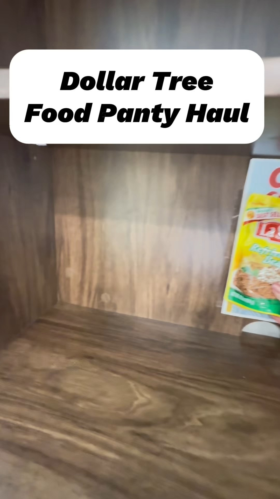 Stocked this food pantry at Dollar Tree for just $230. Grabs include pasta, tuna, chicken, milk, cereal, veggies and fruit!

#LTKFindsUnder50 #LTKActive