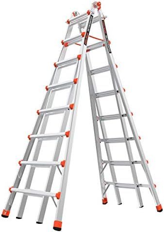 Little Giant Ladder Systems, SkyScraper, M15, 8-15 foot, Stepladder, Aluminum, Type 1A, 300 lbs w... | Amazon (US)