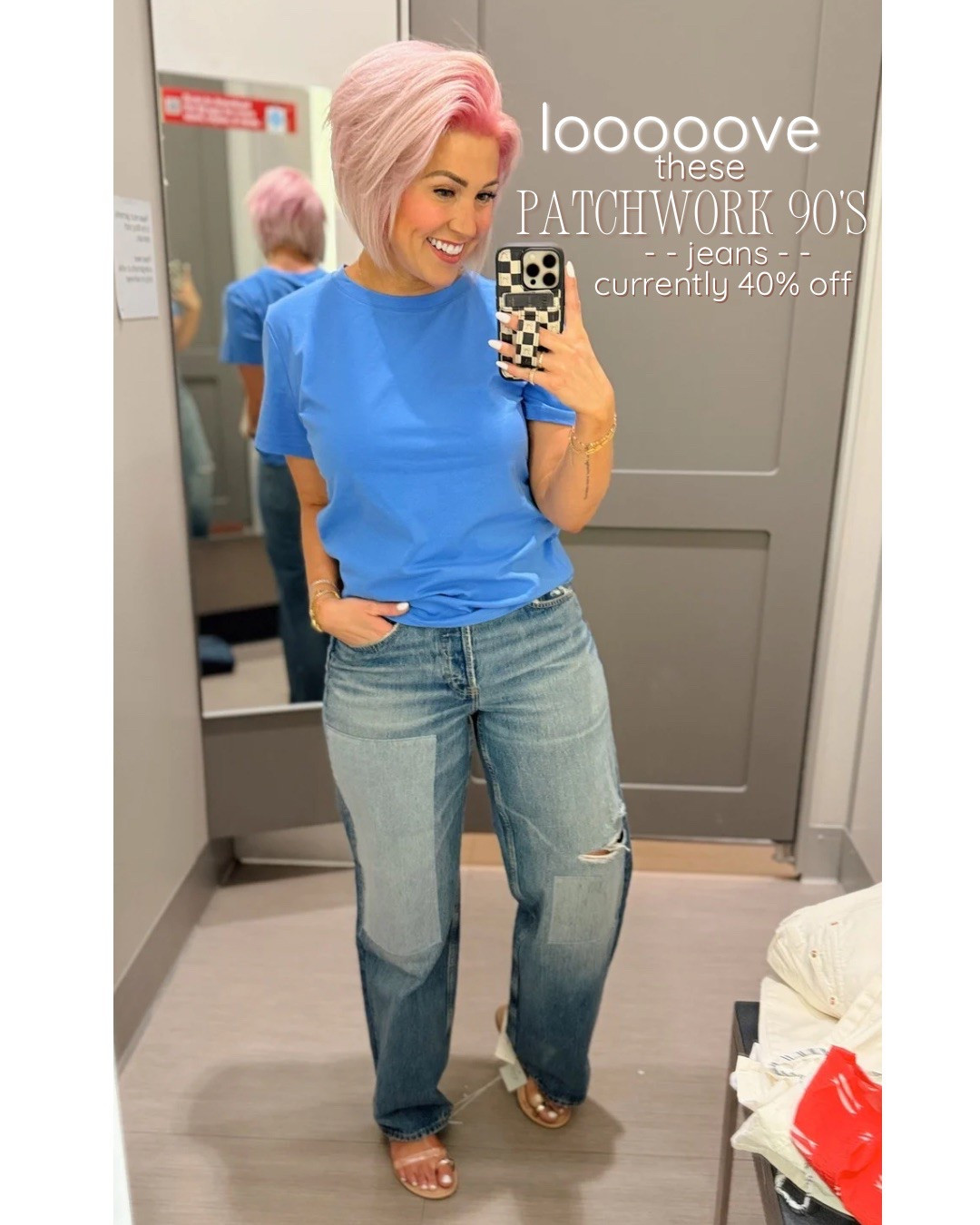 These mid-rise, patchwork, 90’s jeans are 10/10 SO good! Wearing the 4

#LTKSaleAlert #LTKSeasonal #LTKFindsUnder50