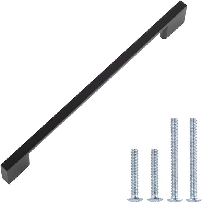 AmazonBasics AB3800-FB-10 Cabinet Pull, 10-pack, Flat Black | Amazon (CA)