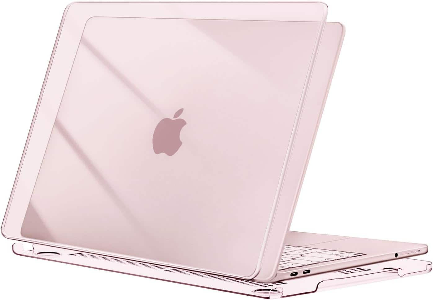mosiso - Protective Hard Shell Case for MacBook Neo 13 inch Model A3404 (2026) - Crystal Blush | Best Buy U.S.