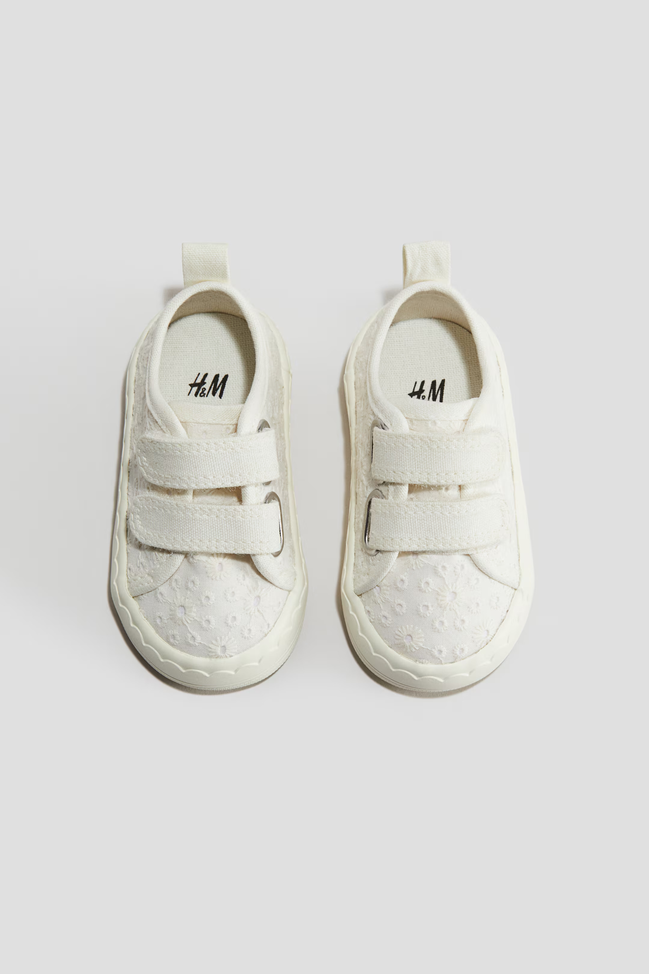 Cotton Sneakers - Cream - Kids | H&M US | H&M (US + CA)