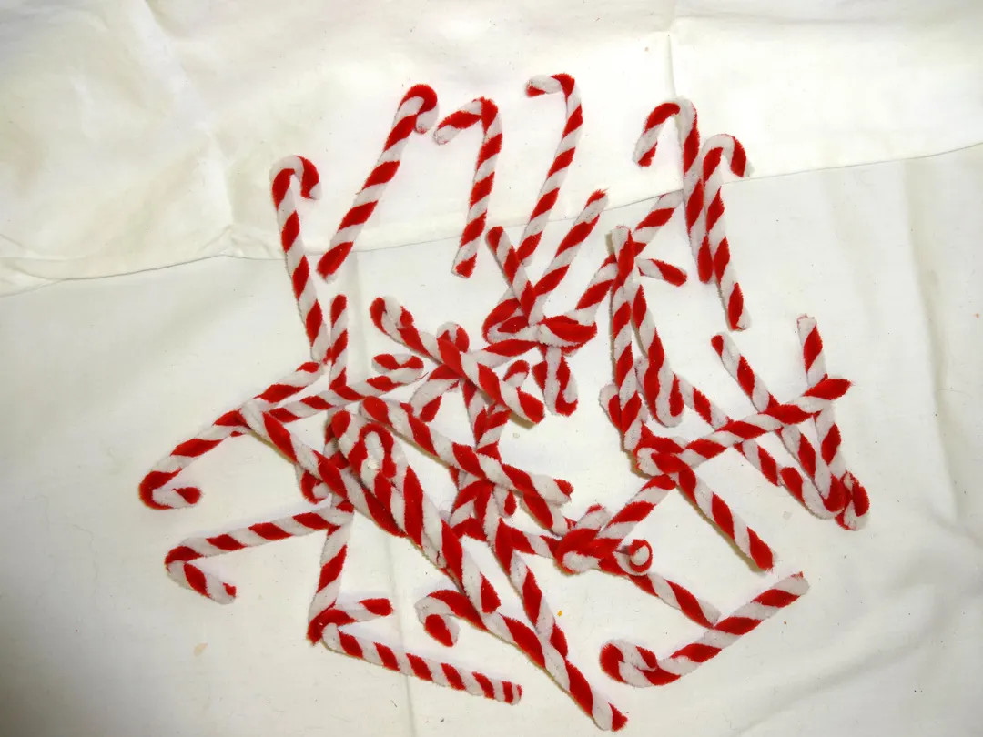 Christmas Ornament Candy Canes Vintage MM - Etsy | Etsy (US)