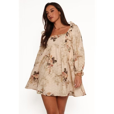 Tiarny Mini Dress - Beige Floral XL | Target