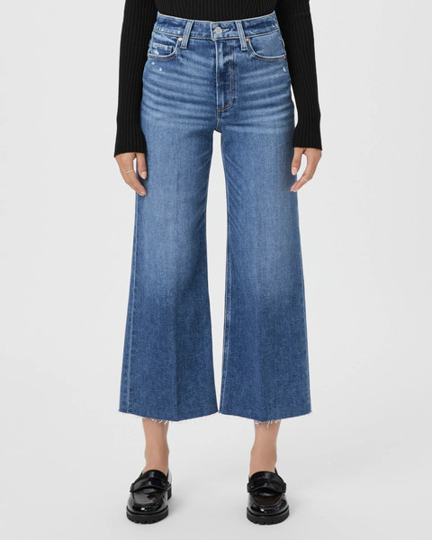 Anessa Petite Wide Leg Jean | Paige