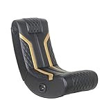 Amazon.com: X Rocker, 5109401, Lux 2.0 Bluetooth Floor Rocker, 32.68 x 16.34 x 27.76, Gold/Black ... | Amazon (US)