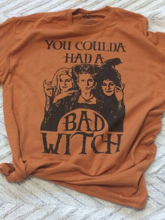You Coulda Had a Bad Witch, Hocus Pocus Womens shirt, Halloween shirt for women, Bad witch shirt,... | Etsy (US)