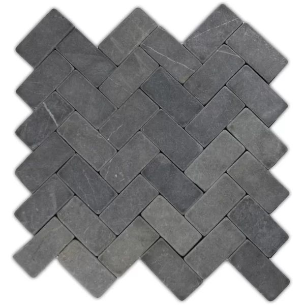 Gambia 1" x 2" Natural Stone Mosaic Tile | Wayfair North America