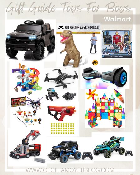 Gifts for kids!  Toys gift guide - gifts for boys - Walmart finds - Black Friday deals - kids toys 

#LTKsalealert #LTKGiftGuide #LTKkids
