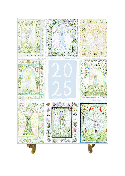 2025 Desk Calendar, Angel Edition | Evelyn Henson