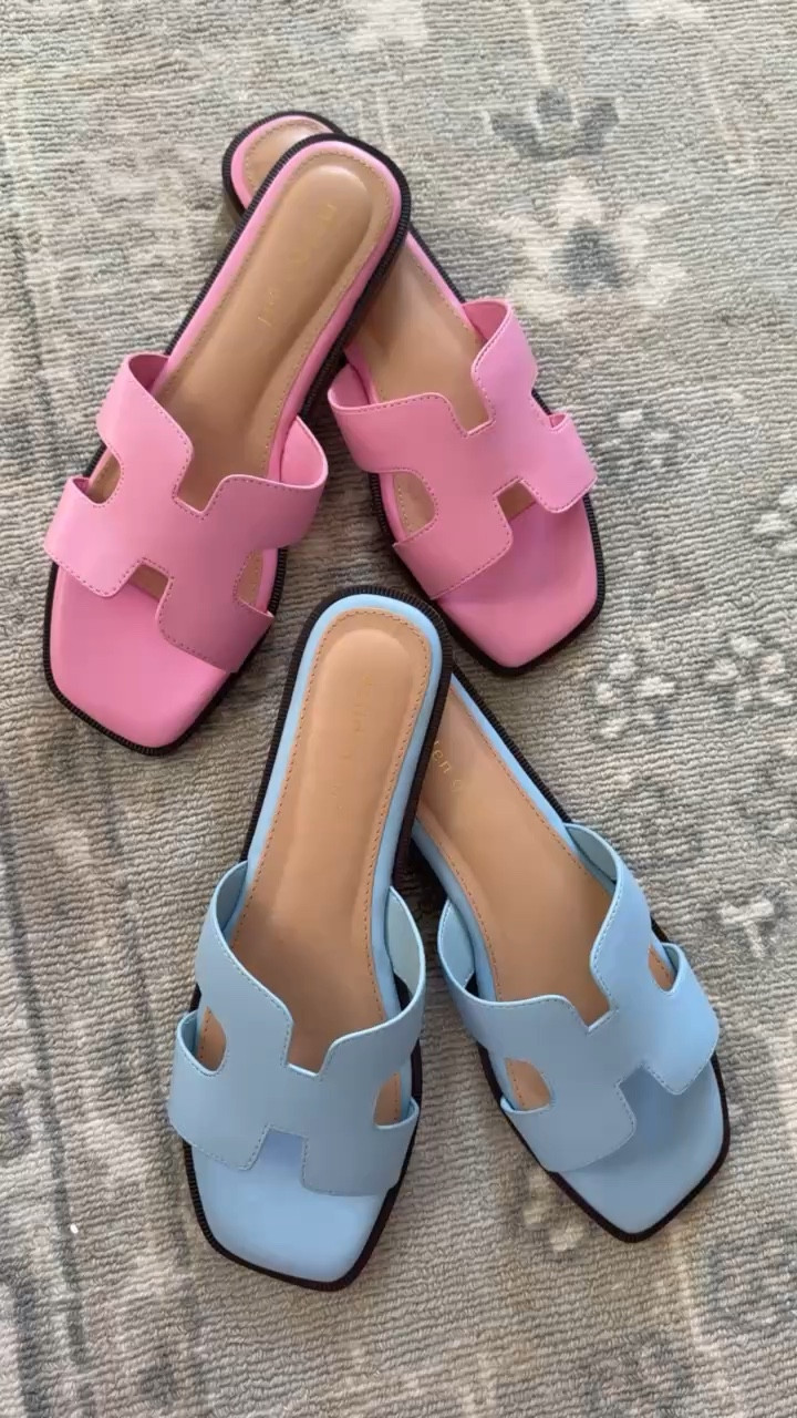 How great are these colorful look for less sandals for the summer  

#LTKStyleTip #LTKFindsUnder50 #LTKShoeCrush