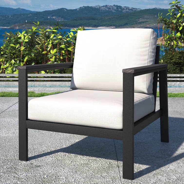 Townsend Patio Chair with Sunbrella Cushions | Wayfair North America