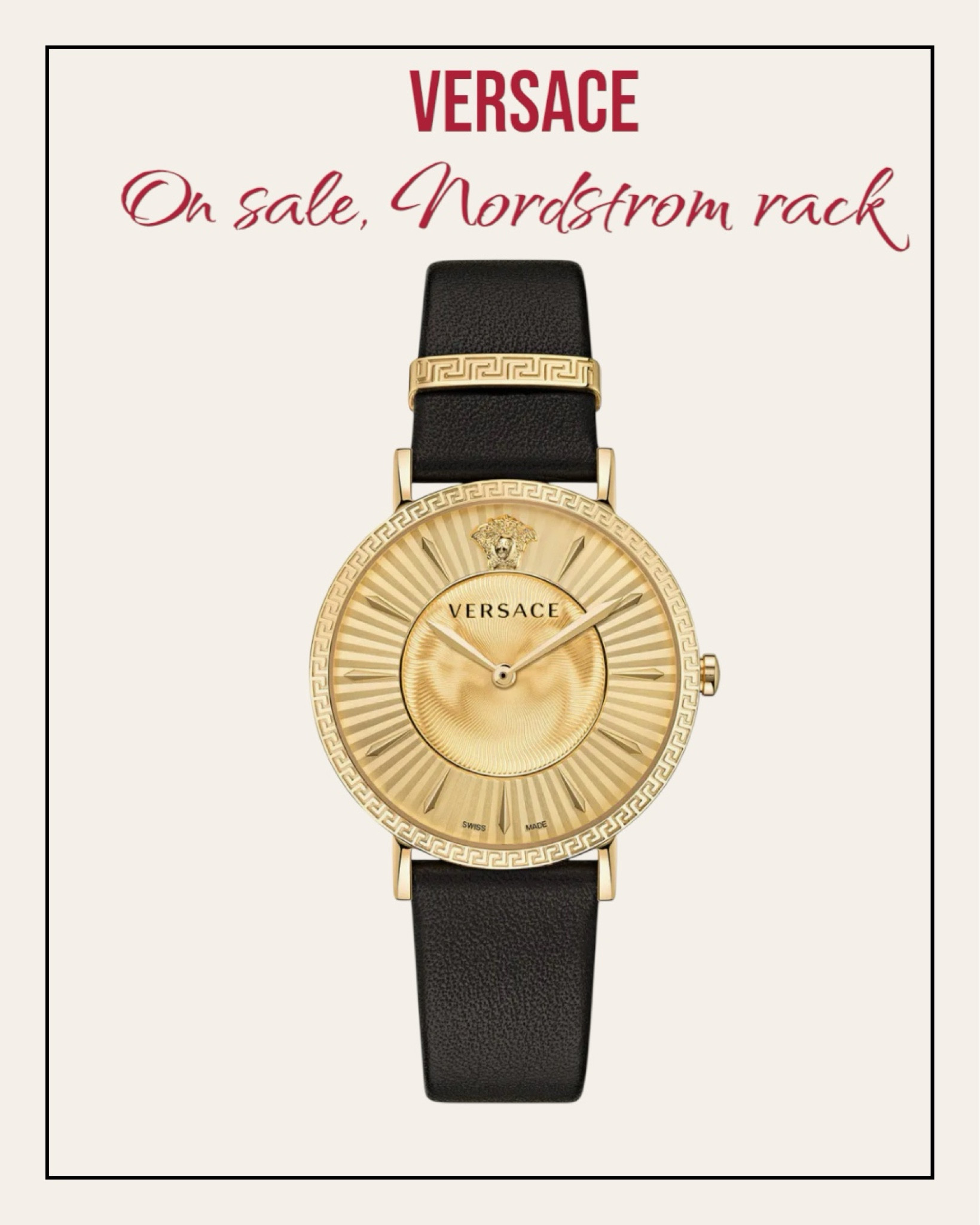 Nordstrom rank Versace watch #watch #nordstromrack

#LTKHoliday #LTKGiftGuide