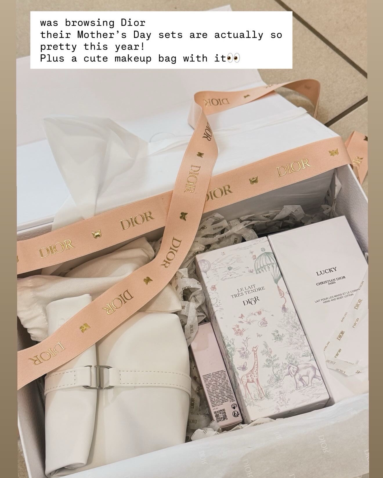 Lovely Dior set for Mother’s Day 

#LTKdayinmylife #LTKMothersDay #LTKselfcare