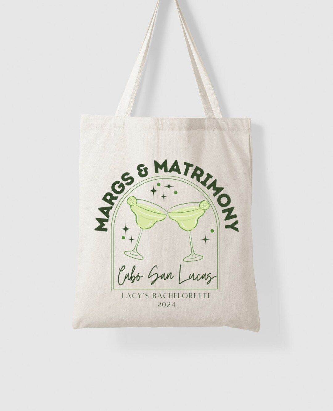 Margs and Matrimony Bachelorette Tote for Bachelorette Party Favor Bags Margarita and Matrimony B... | Etsy (US)