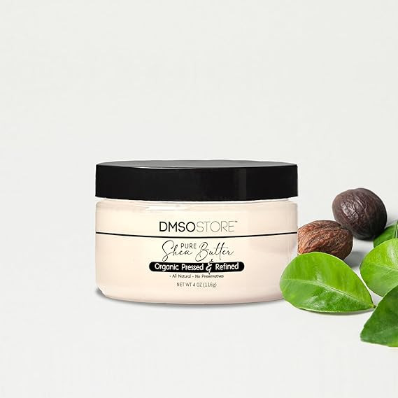 DMSOSTORE Refined Shea Butter Unscented 4 oz – 100% Pure African Shea Butter for Hair & Dry Ski... | Amazon (US)
