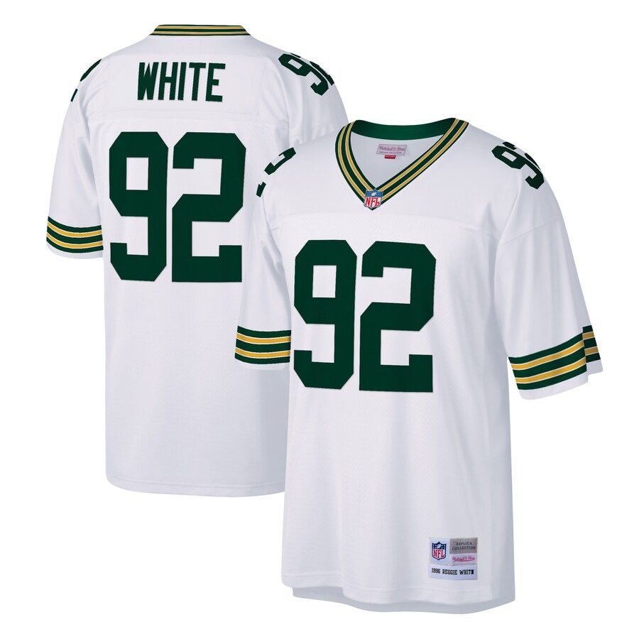 Reggie White Green Bay Packers Mitchell & Ness Legacy Replica Jersey - White | Fanatics