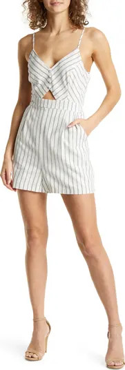 Ideal Match Stripe Romper | Nordstrom