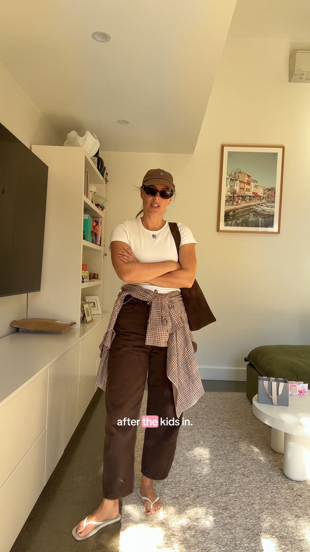 A really easy but chic outfit option to chase after small humans 🙌🏼

(Mum style, mum outfit, easy outfit, casual style, autumn outfit, barrel leg jeans, Zara jean, tartan shirt, baby tee, cateye sunglasses, hobo suede bag, new season style, play date outfit, playground style, mom outfit, mom ootd, mom outfit ideas) 

#LTKautumn #LTKjeans #LTKaustralia