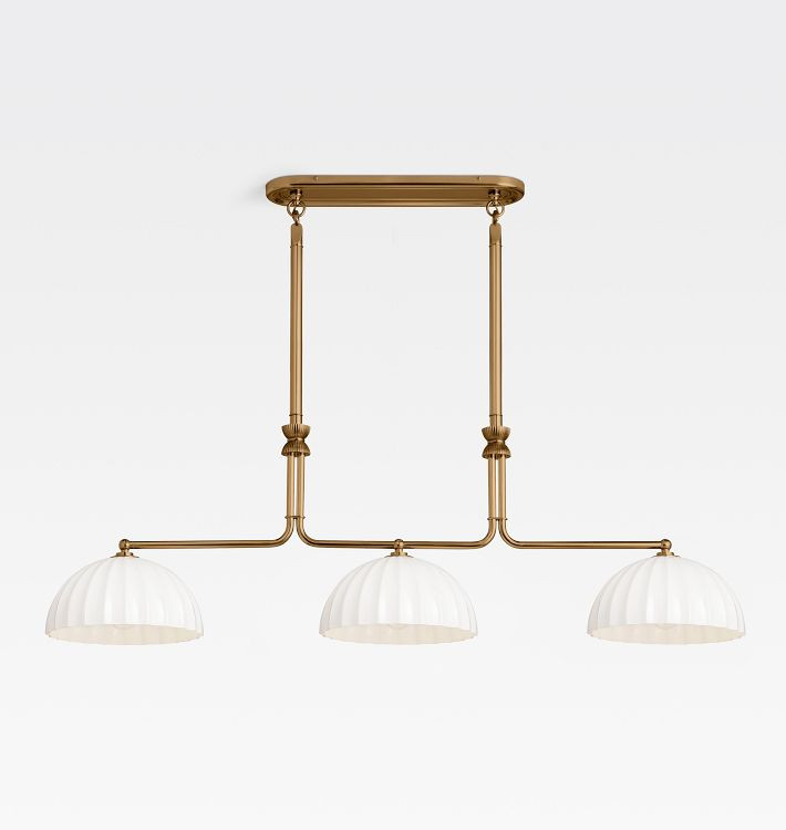 Enzo 60" Triple Linear Chandelier | Rejuvenation