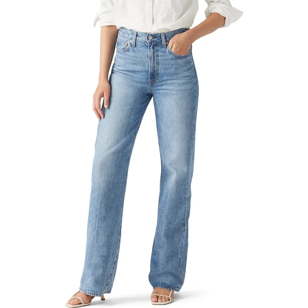 levi's Ribcage High Waist Wide Leg Jeans in Not The Same at Nordstrom, Size 29 30 | Nordstrom