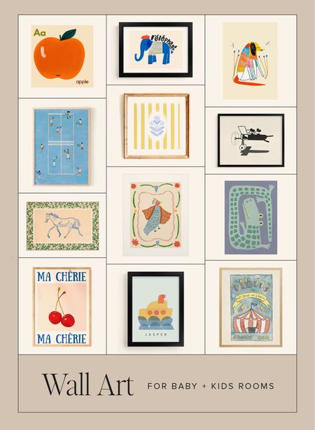 really cute wall art for baby + kids rooms! plus lots more on almostmakesperfect.com

#LTKBaby #LTKKids #LTKHome
