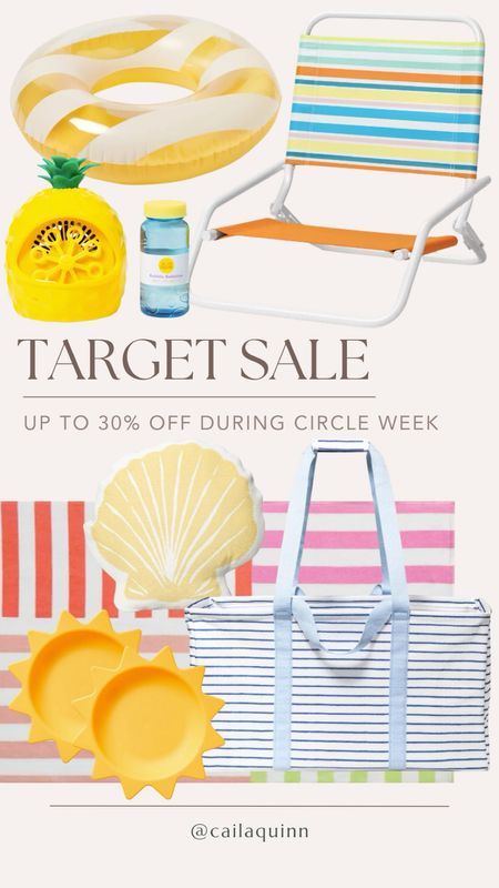 Summer vibes are in full swing with @target Circle Week! #ad 🌞 Snagging my favorite summer essentials at up to 30% off as a Target Circle member has never been easier. From sandals to swimsuits and everything in between, here is everything I got! Tomorrow (4/13) is the last day to shop the sale, so I linked everything for you on my LTK to shop before it's gone! @targetstyle #Target #TargetPartner #TargetCircleWeek 

@Shop.LTK #liketkit https://liketk.it/4Dk5Q

#LTKxTarget #LTKSeasonal #LTKsalealert