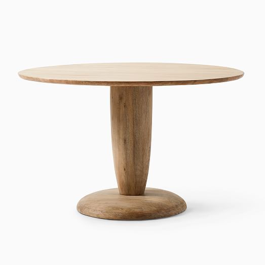 Winona Round Pedestal Dining Table (48", 60") | West Elm (US)