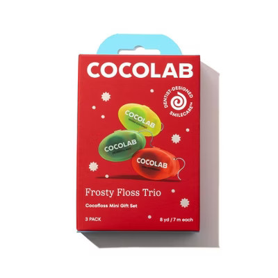 COCOLAB Cocofloss Frosty Floss Trio Mini Cocofloss Gift Set - 3pk | Target