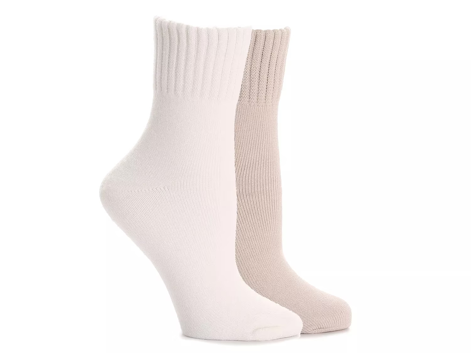 Lemon Terry Rib Women's Crew Socks - 2 Pack | DSW