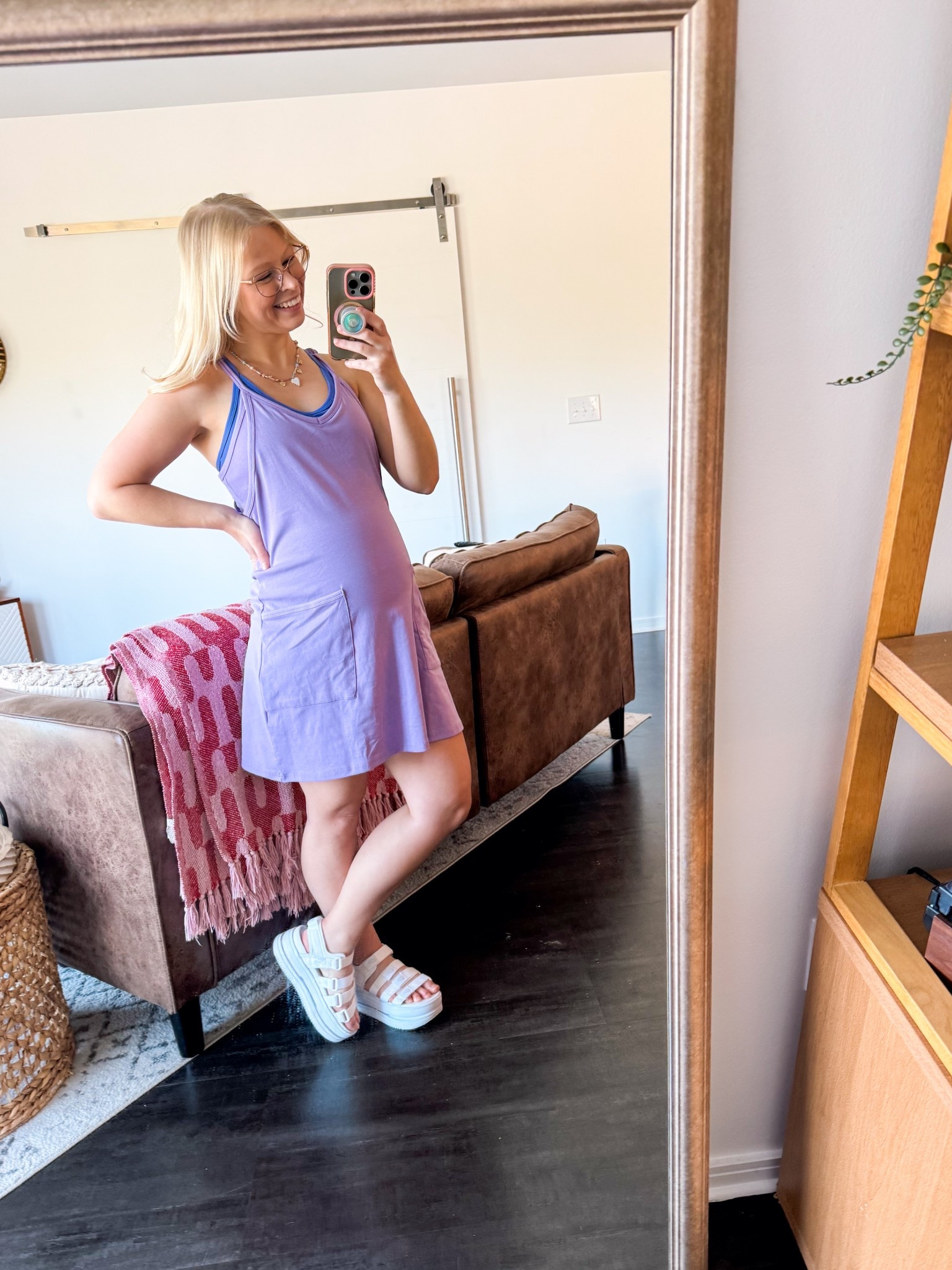 The softest dress with shorts attached for summer plus it’s bump friendly! 💜

#LTKSaleAlert #LTKFindsUnder50 #LTKBump