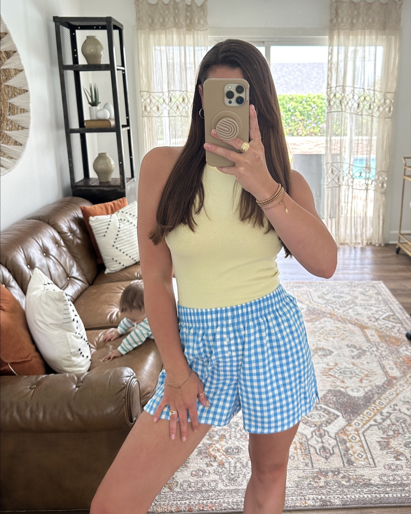 I hear blue, yellow, gingham print, & Italian prints are in right now ☺️ target gems!! 

#LTKPetite #LTKFindsUnder50 #LTKSummerEdit