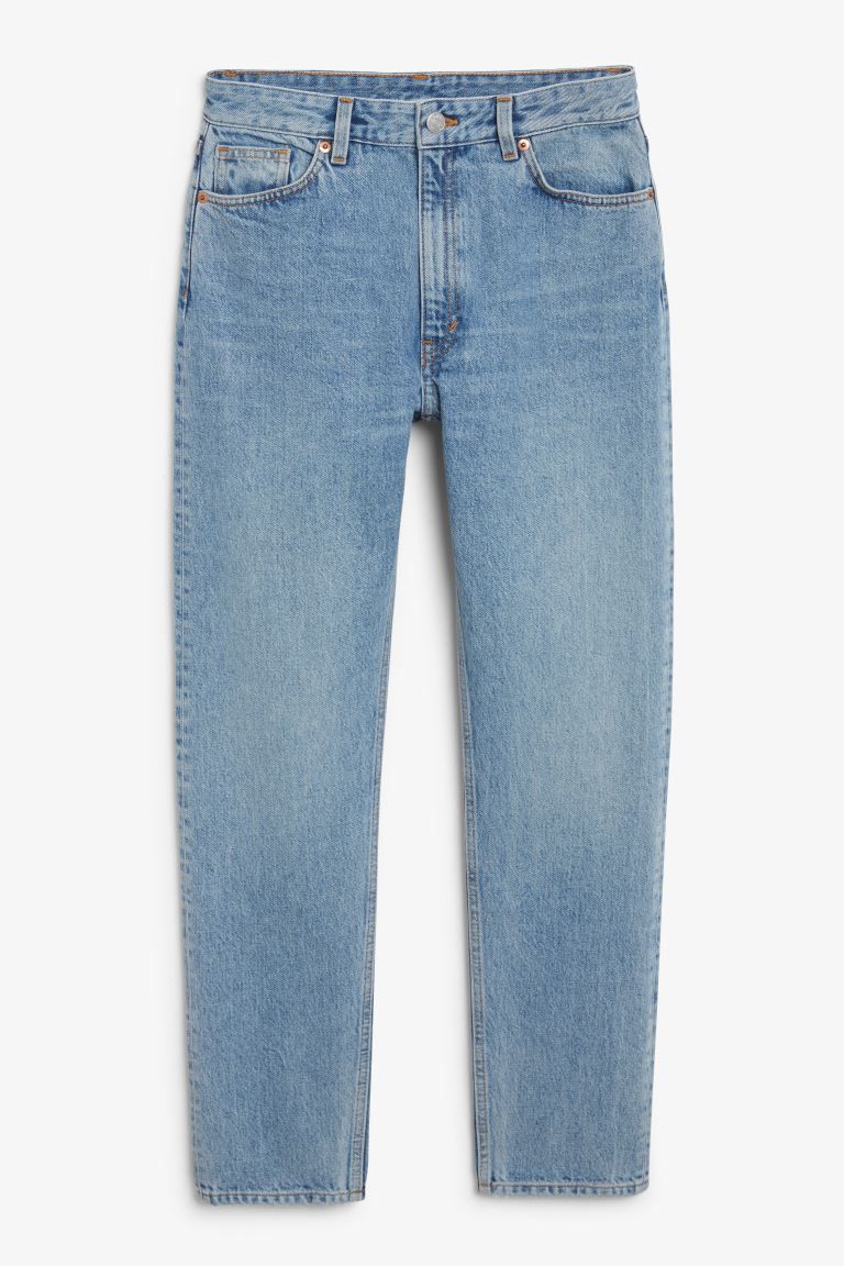 Hoch sitzende Jeans Kimomo mit schmalem Bein | H&M (DE, AT, CH, NL, FI)