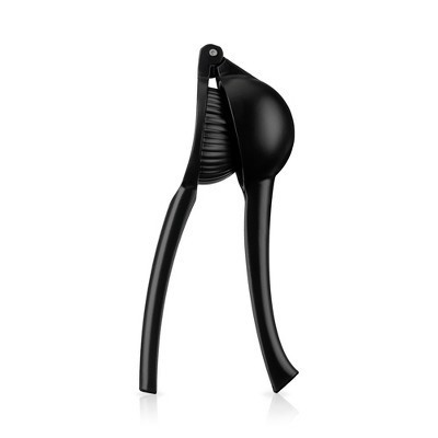 Viski Black Citrus Press, Citrus Juicer, Lemon Squeezer for Cocktails, Bar Accessories, Matte Black Lime Juicer, Metal, Set of 1 | Target