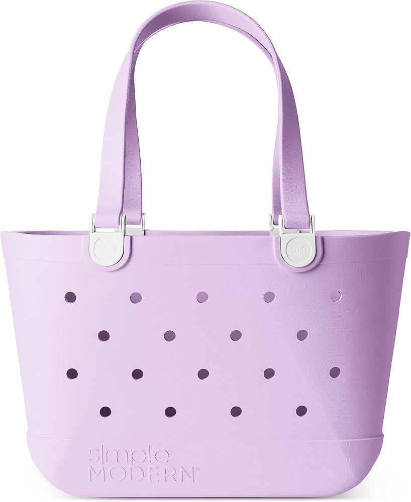 Simple Modern Beach Bag Rubber Tote | Amazon (US)