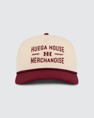 Range Hat | Maroon & Natural | Huega House