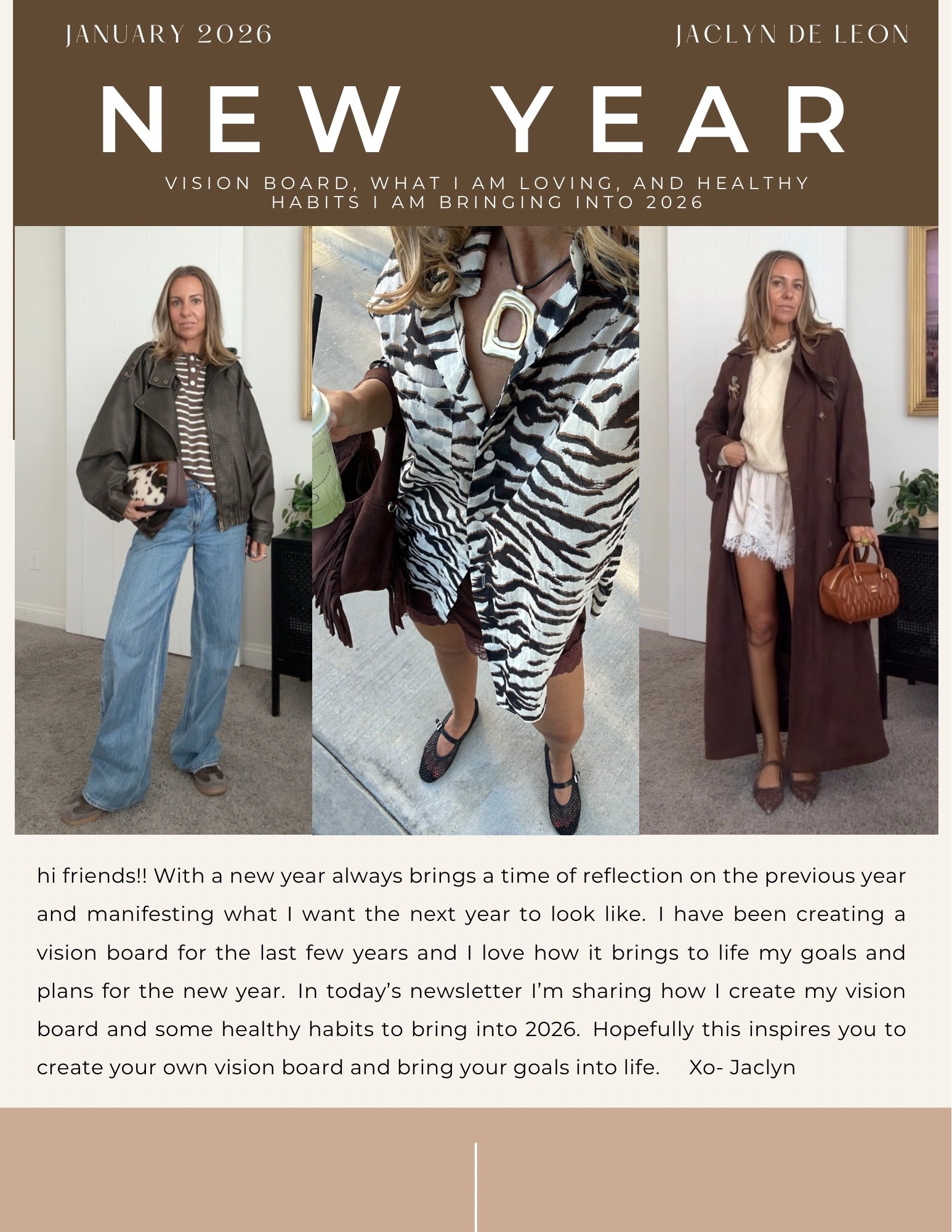 New years goals

#LTKootd #LTKgrwm #LTKmorningroutine