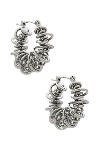petit moments Riele Earrings in Silver from Revolve.com | Revolve Clothing (Global)