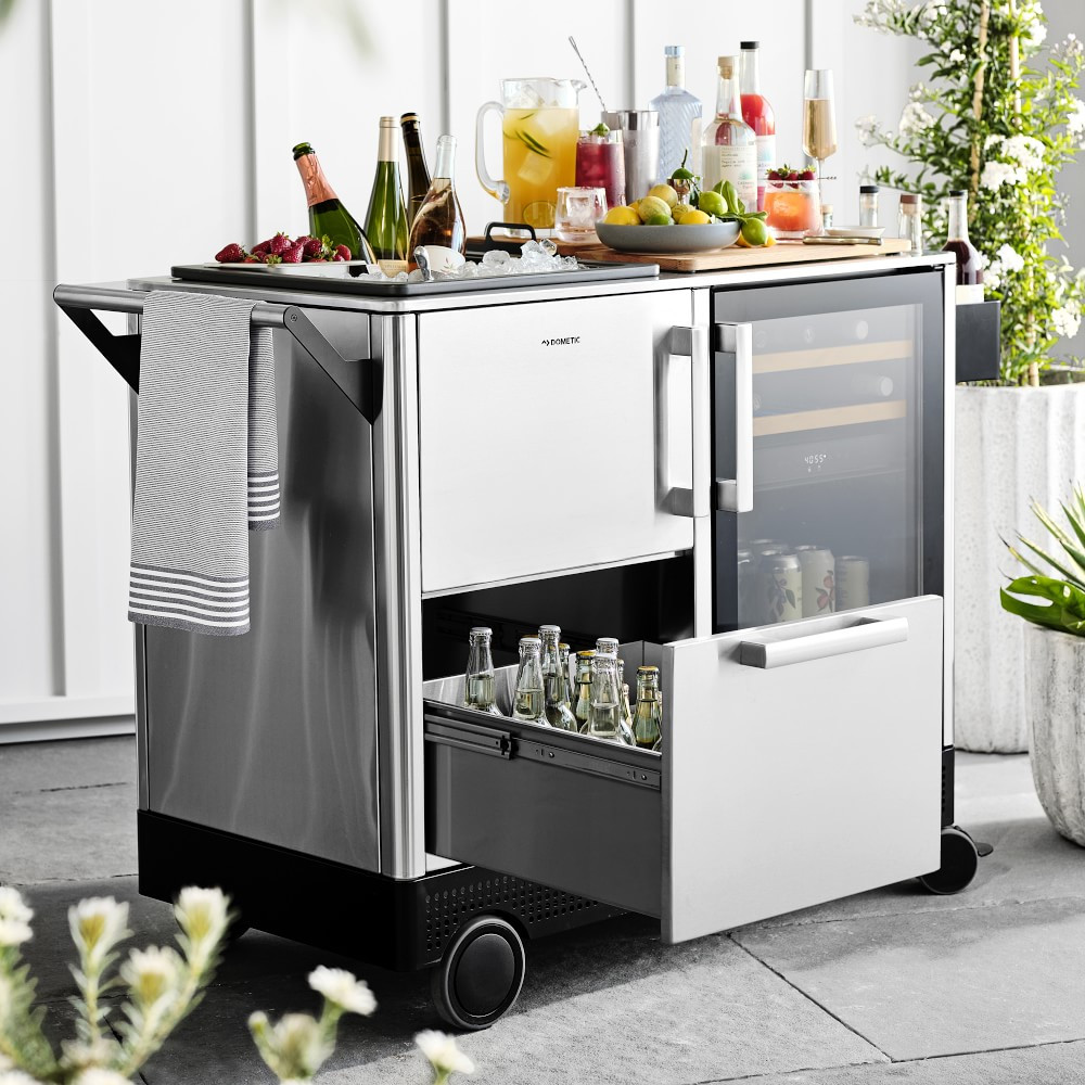 Dometic MoBar 550S Outdoor Mobile Bar Cart | Williams-Sonoma