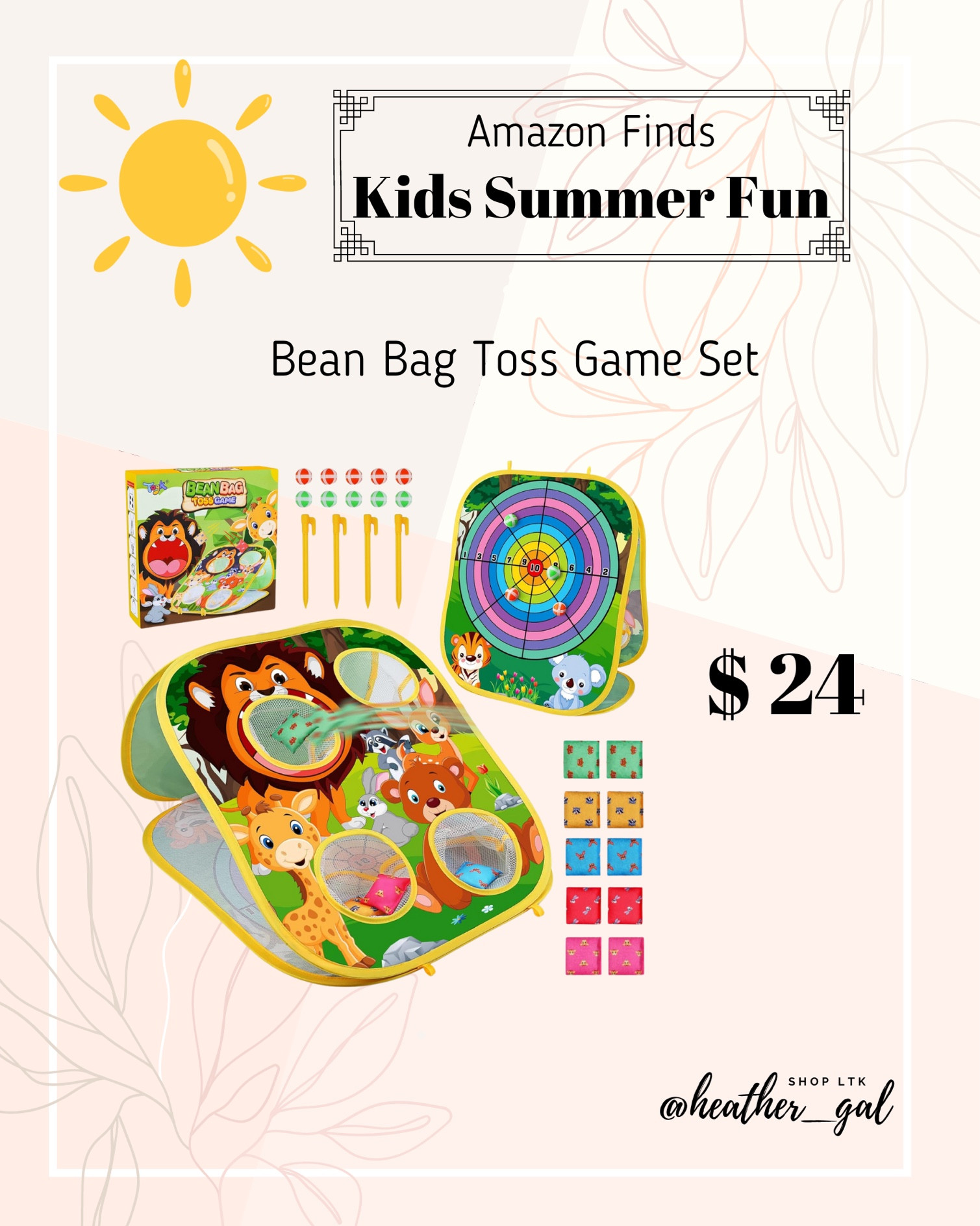 Animal Bean Bag Toss Game Toy … curated on LTK